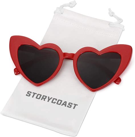 Storycoast Heart Shaped Sunglasses