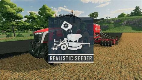 Realistic Seeder V2 0 FS22 Mod Farming Simulator 22 Mod