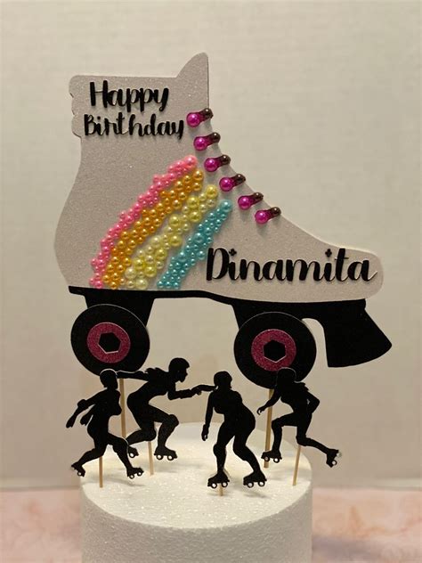 Roller Skate Cake Topper Roller Skate Cake Cake Toppers Topper