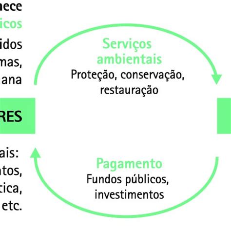 Esquemas de Pagamento por Serviços Ambientais PSA Fonte elaborado