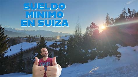 Salario M Nimo En Suiza Youtube