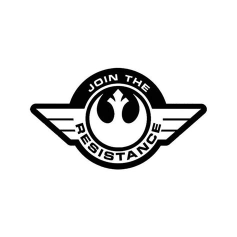 Star Wars Resistance Symbol Logo For Vinyl Sticker