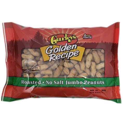 Gurleys No Salt Added Roasted Jumbo In The Shell Peanuts 24oz