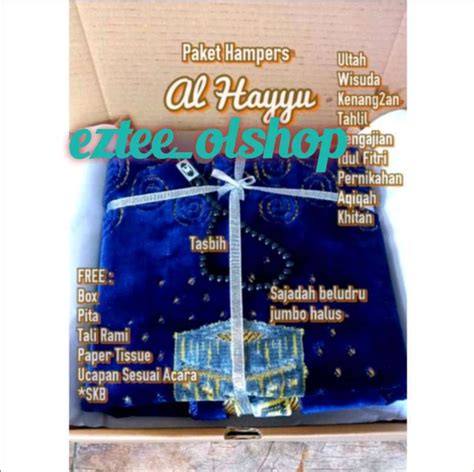 Jual Paket AL HAYYU Hampers Kado Hadiah Special Gift Box Souvenir