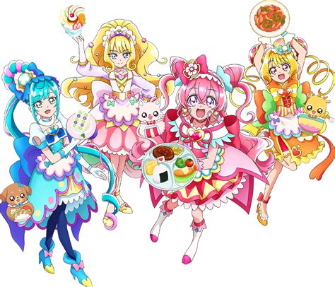 Delicious Party Precure Movie Render By Ffprecurespain On Deviantart