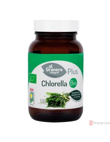 Chlorella Bio Plus El Granero Integral Comprimidos