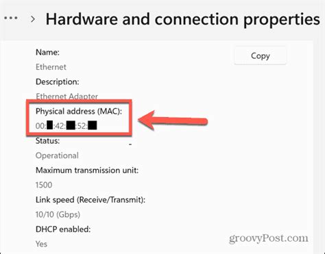 How To Find The Mac Address In Windows 11