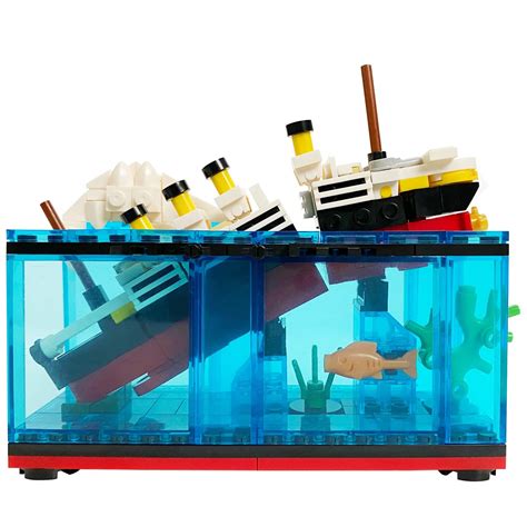 Buy PYPIBAWLY Titanic Sink and Break in Half Toy Building Blocks ...