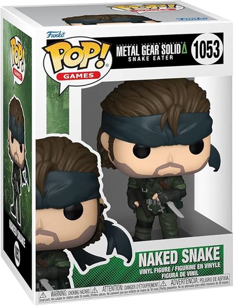 Funko Pop Games Metal Gear Naked Snake Amazon Mx Juguetes Y Juegos