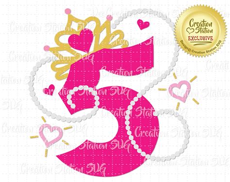 Birthday Girl Svg Birthday Princess Svg Th Birthday Svg B Day Gir By