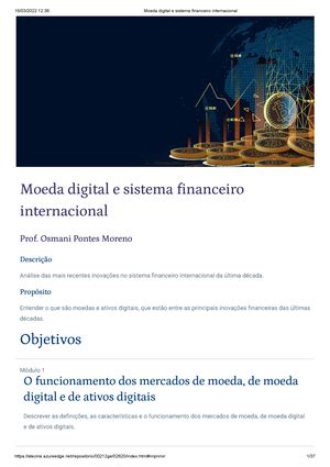 Simulado Sistema Financeiro Internacional Estacio Sistema Financeiro