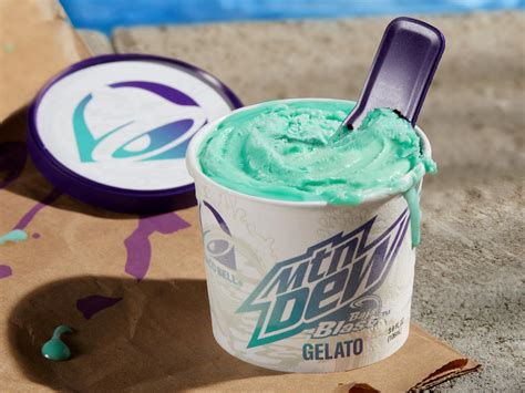 Where to Get Taco Bell Mountain Dew Baja Blast Gelato | FN Dish ...