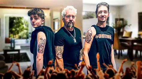 Guy Fieri and sons get wild New Year's tattoos