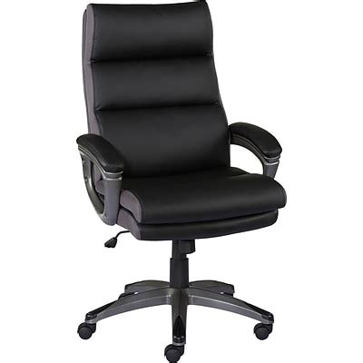 Quill Brand® Rockvale Luxura Office Chair, Black | Quill.com