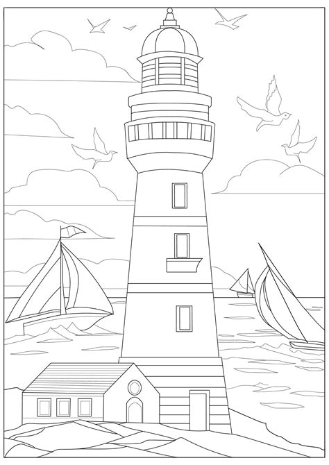 Phare Breton Coloriage Vacances Et Voyages Pour Enfants The Best Porn