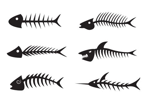 Fish Bone Vector Art, Icons, and Graphics for Free Download