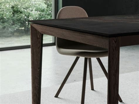 Extending Rectangular Ceramic Dining Table ILEX By Mobliberica