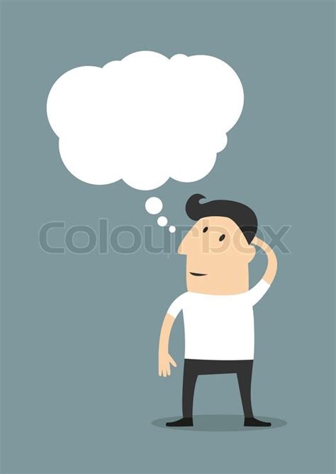 Male cartoon character wearing casual ... | Stock vector | Colourbox