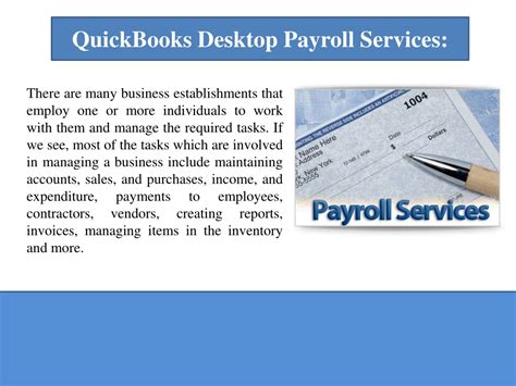 Ppt Quickbooks Desktop Payroll 1 800 966 9904 Powerpoint Presentation Id8380082