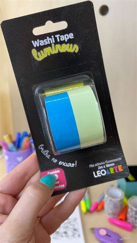 Washi Tape Leo Leo Luminous 2 UNIDADES R 20 78 Cada Atacado