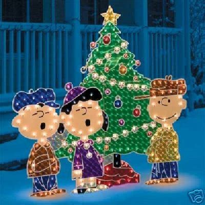 LIGHTED PEANUTS CAROLERS CHRISTMAS OUTDOOR DECORATIONS | #16004850