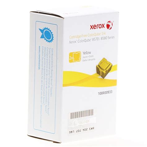 Xerox Πακέτο 2 Μελανιών Εκτυπωτή InkJet Κίτρινο 108R00933 Skroutz gr