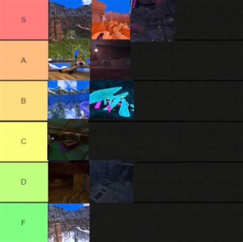 Create A Gorilla Tag Maps Best To Worst Tier List Tiermaker