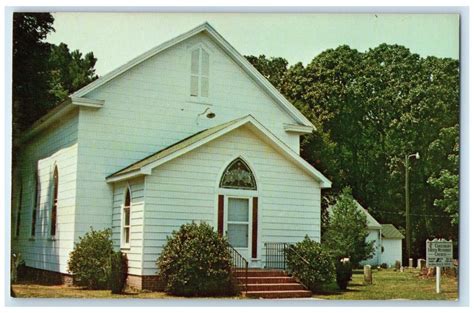 C1960 Exterior View Cokesbury United Methodist Church Pocomoke City Md