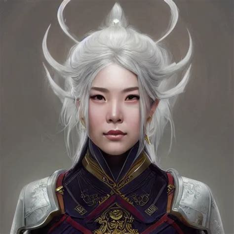 Chinese Warrior Fantasy Art