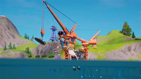 Fortnite Completa la prueba contrarreloj de natación en Muelles