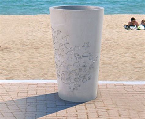 Sea Life Litter Bin By Lab All Urban Esi External Works