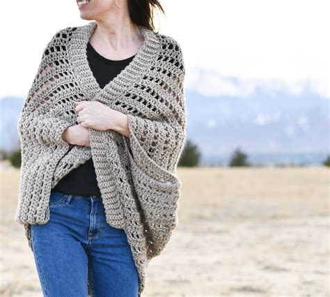 Juno Chunky Shrug Free Crochet Pattern Stitch Hustle Atelier Yuwa