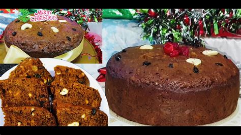 Rich Plum Cake Fruit Cake Christmas Special Super Moist Plum Cake Youtube