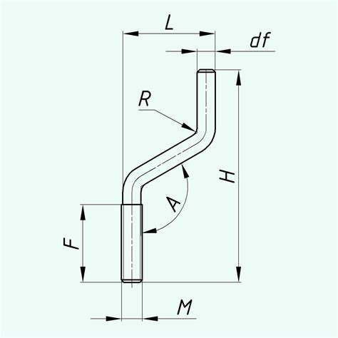 Type 128 Zarri Srl U Bolts Rods Threaded Bars Standard And