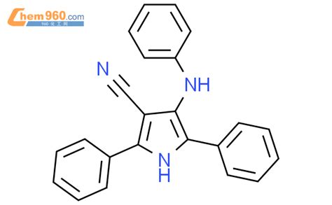 67678 08 4 4 anilino 2 5 diphenyl 1H pyrrole 3 carbonitrileCAS号 67678