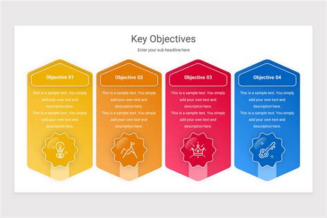 key objectives powerpoint  template nulivo market