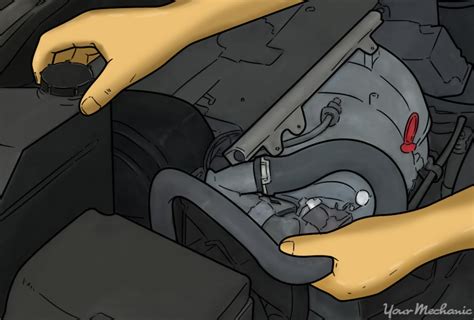 How To Replace A Power Steering Fluid Reservoir Yourmechanic Advice