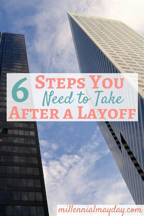 What To Do After Being Laid Off 6 Steps To Take After Losing Your Job