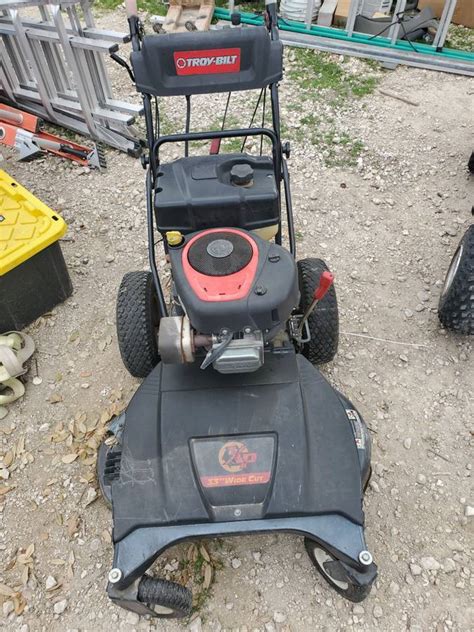 Used Troy Bilt Tbwc33 Xp Walk Behind Lawn Mower Ronmowers