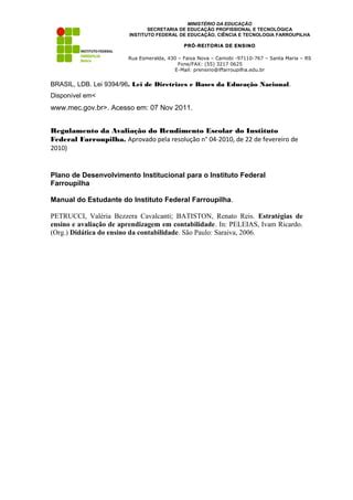 201312010588203orientacoes Para Elaboracao Do Plano Do Ensino 1 PDF