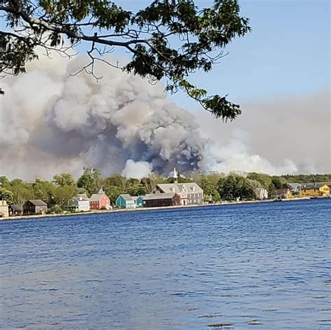 Whildfire Fire In Barrington Lake Shelburne County Tantallon Nova