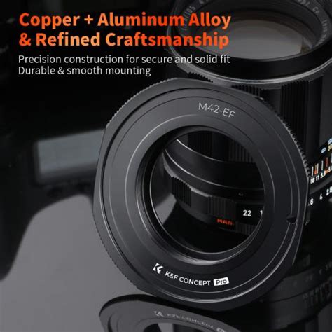 Lens Adapters M To Eos Camera Mount Adapter K F Concept