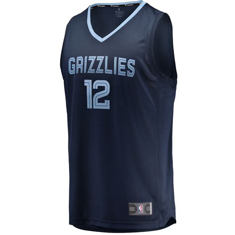 Ja Morant Memphis Grizzlies Fanatics Fast Break Replica Jersey Navy