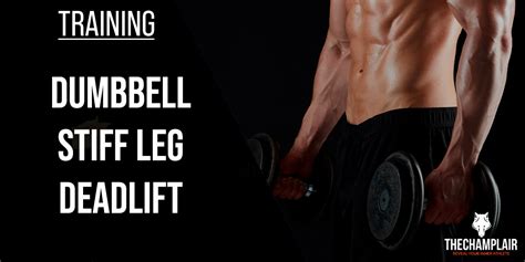 How To Do The Dumbbell Stiff Leg Deadlift Exercise