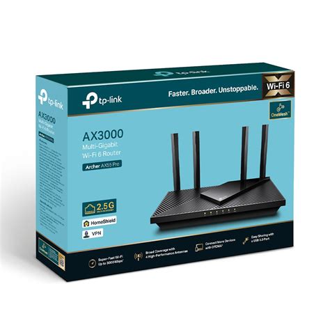 Archer Ax Pro Roteador Wi Fi Multi Gigabit Dual Band Ax