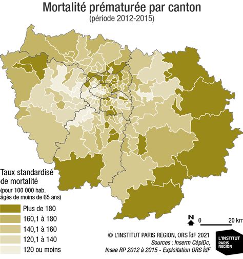 L espérance de vie en Île de France des progrès importants mais