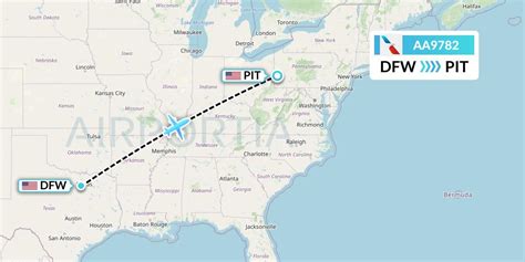 AA9782 Flight Status American Airlines Dallas To Pittsburgh AAL9782