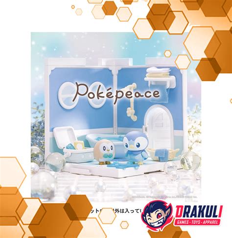 Toys Tomica Pokemon Pokepeace House Bathroom Piplup Rowlet Drakuli