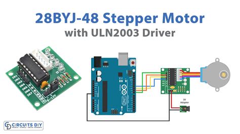 Control 28BYJ-48 Stepper Motor with ULN2003 Driver