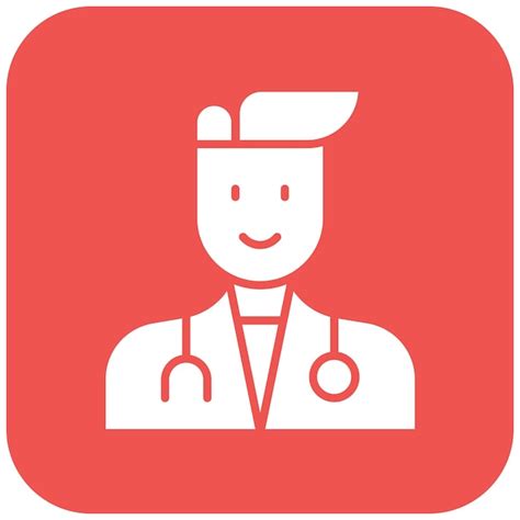 Premium Vector Medical Doctor Male Icon Vector Image Can Be Used For